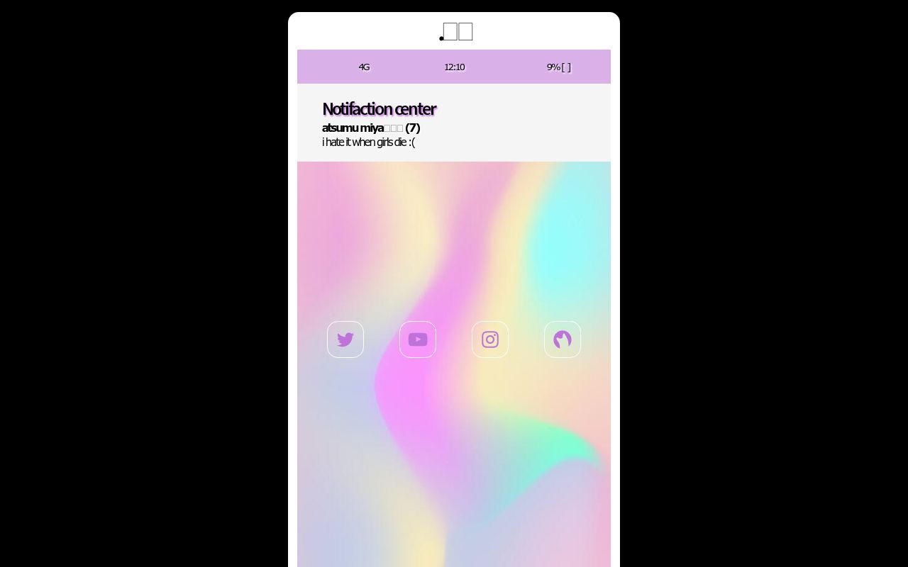 Carrd profile picture for @bluff